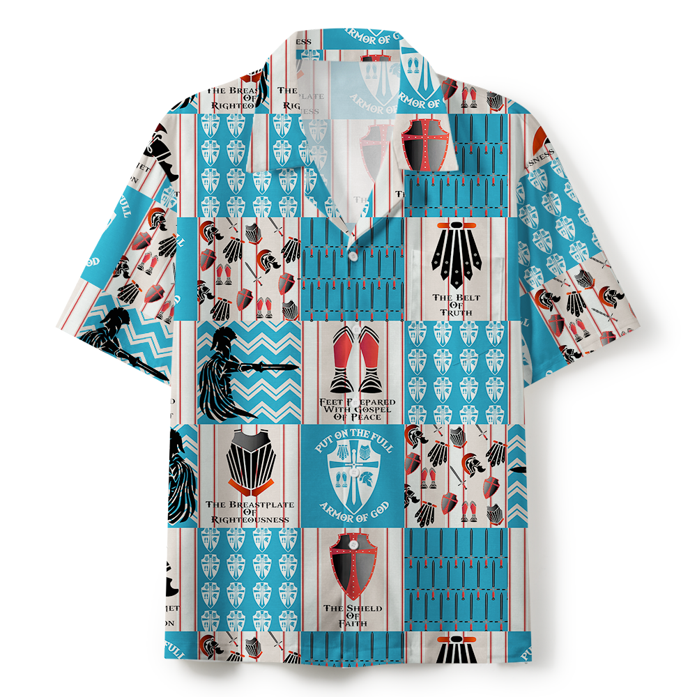Armor Of God Christian Hawaiian Shirt