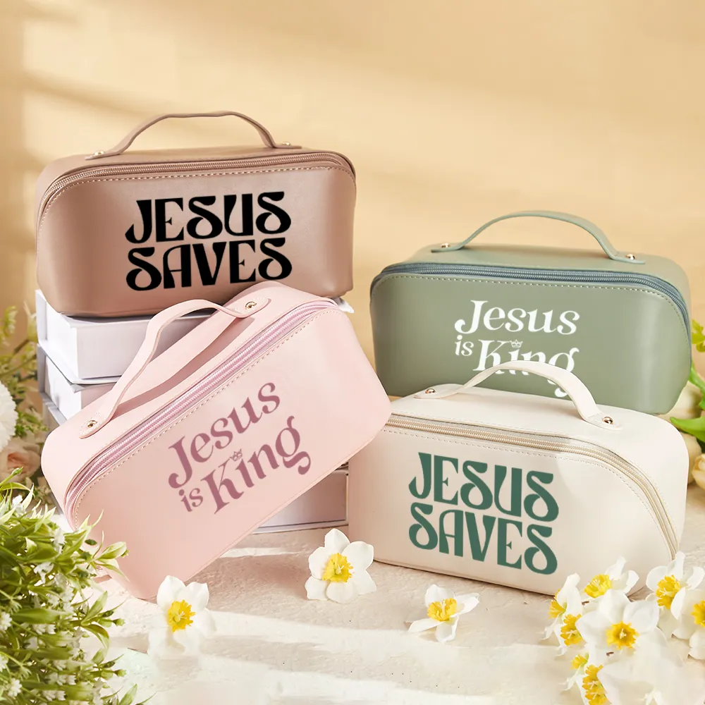 Personalized Gift Christian Girl Makeup Bag