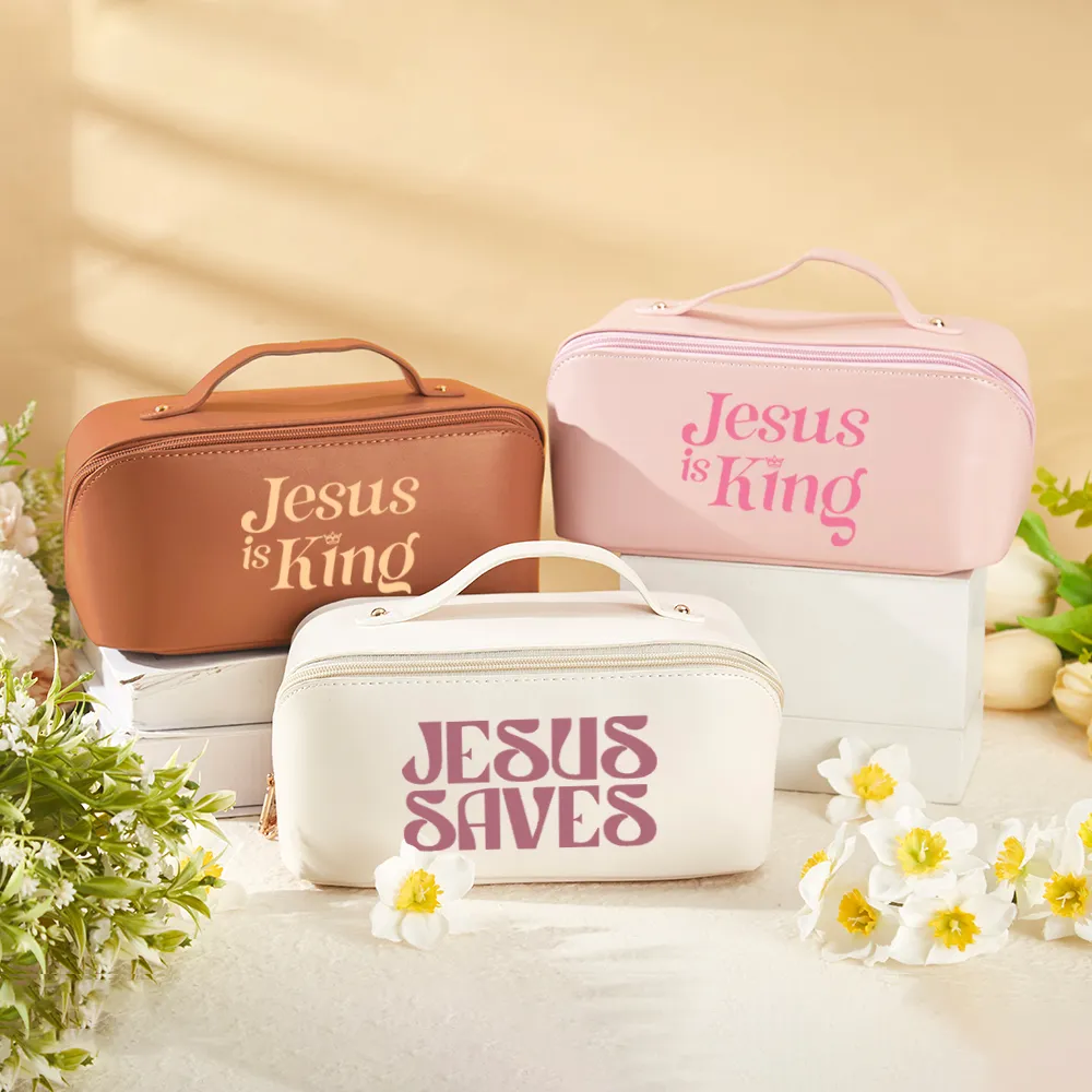 Personalized Gift Christian Girl Makeup Bag