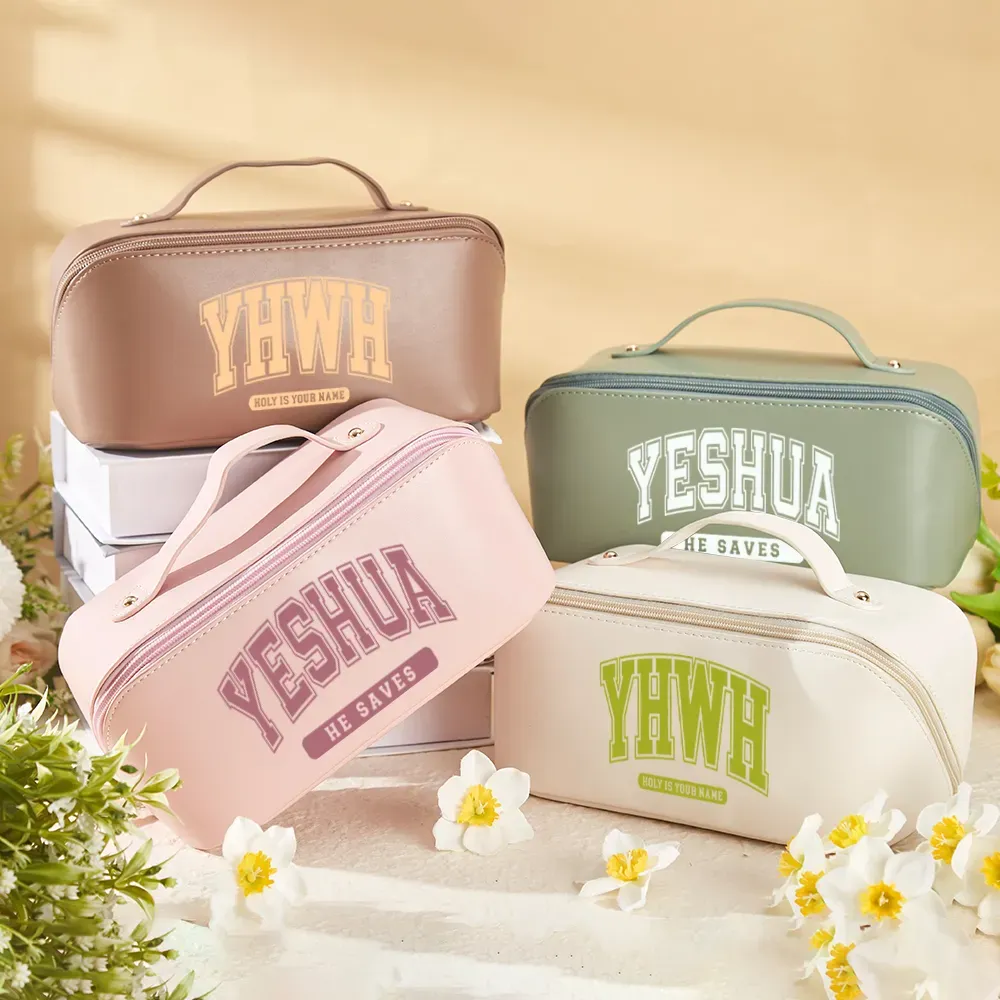 Personalized Gift Christian Girl Makeup Bag