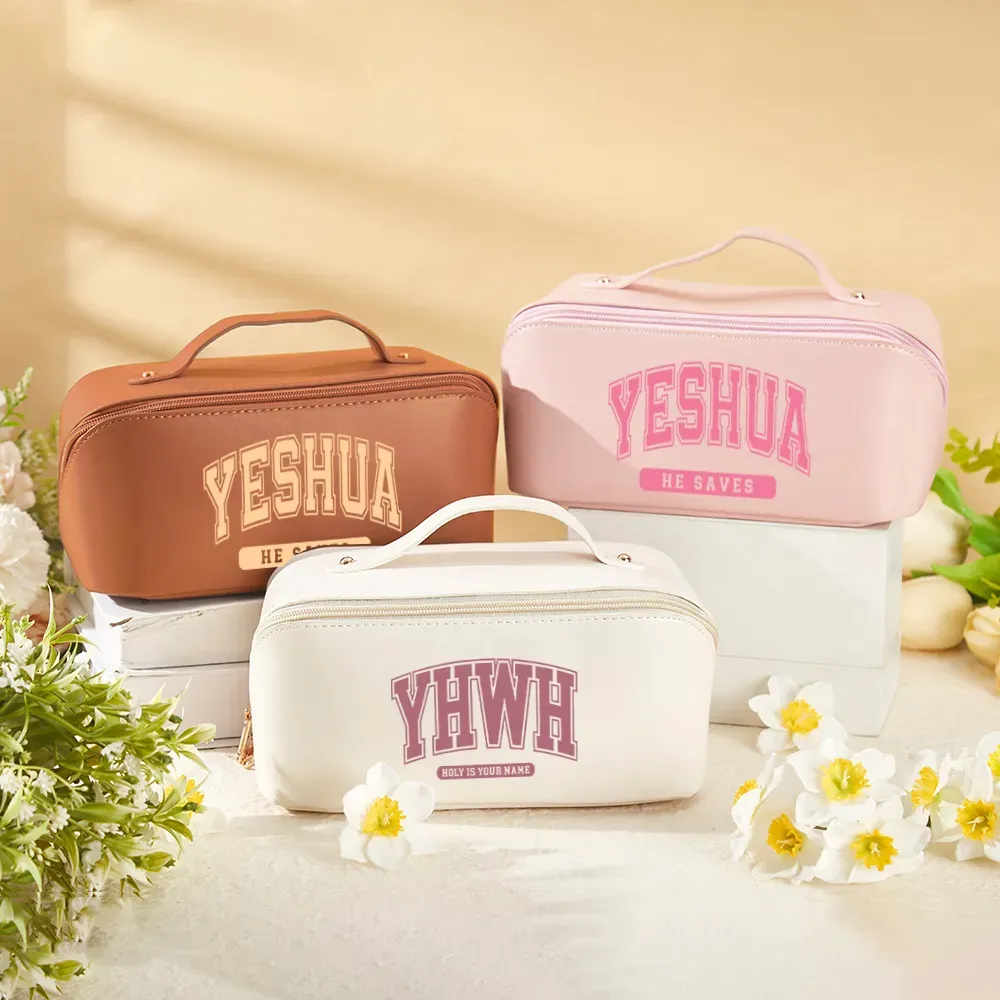 Personalized Gift Christian Girl Makeup Bag