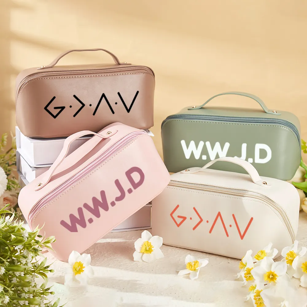 Personalized Gift Christian  Makeup Bag