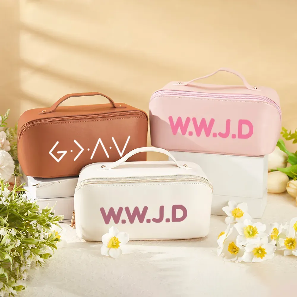 Personalized Gift Christian  Makeup Bag