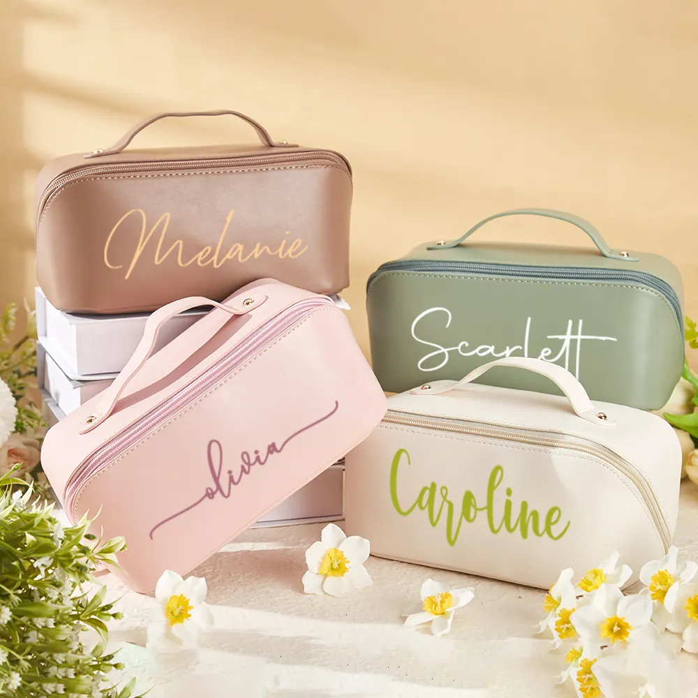 Personalized Name Makeup Bag