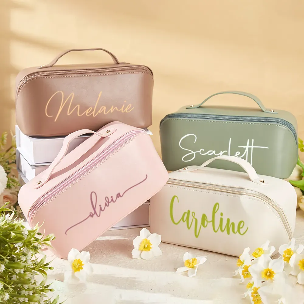 Personalized Name Makeup Bag