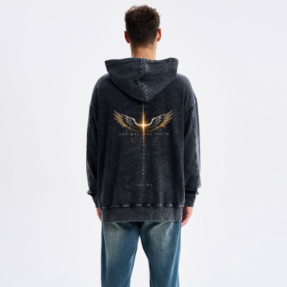 The Way The Truth The Life Christian Washed Hoodie 