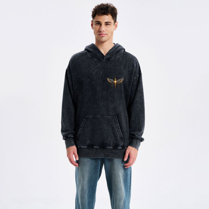 The Way The Truth The Life Christian Washed Hoodie 