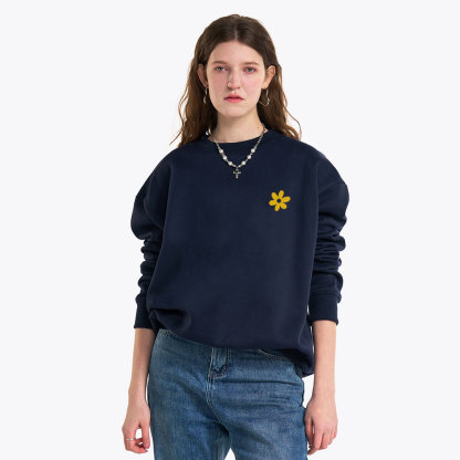 God Will Never For You Christian Fleece Sweatshirt