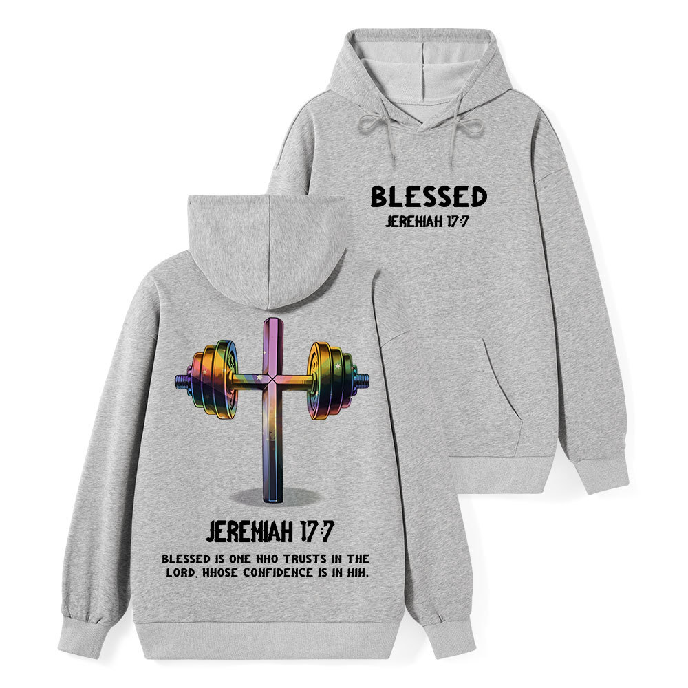 Blessed Is One Who Trusts In The Lord Classic Christian Hoodie