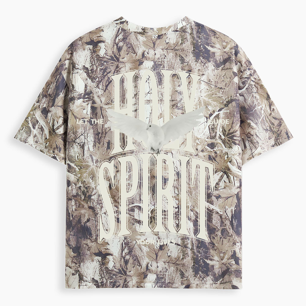 Holy Spirit Christian Camo T-Shirt