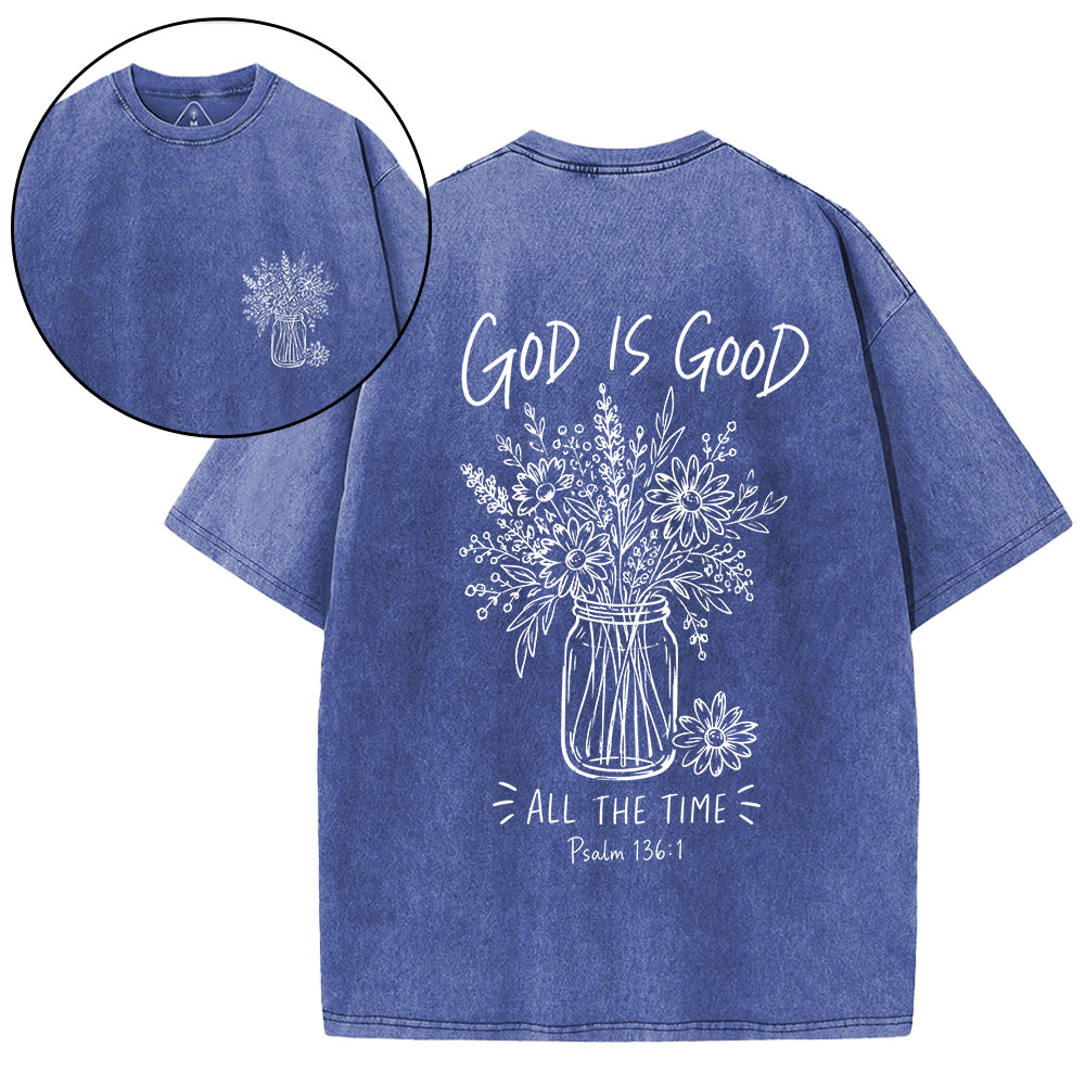 New-Sample Christian Washed T-Shirt双面原件31.95 Sale - GuidingCross