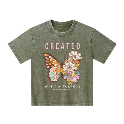 Created With Purpose Kid Washed T-Shirt