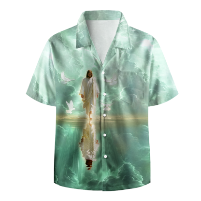  Water Walker Christian Hawaiian Shirt 