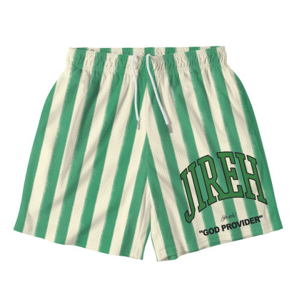 Jireh God Provider Christian Mesh Shorts