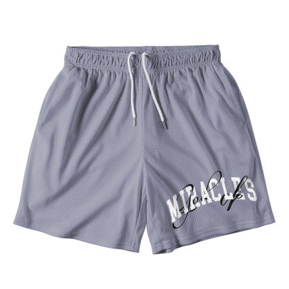 Miracles Of God Christian Mesh Shorts