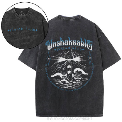Unshakeable Christian Washed T-Shirt
