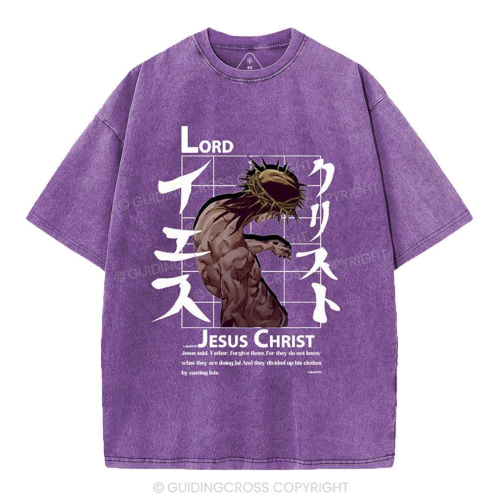 Jesus Christ Christian Washed T-Shirt