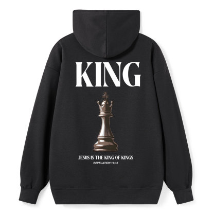 Jesus Is The King Of Kings Classic Christian Hoodie