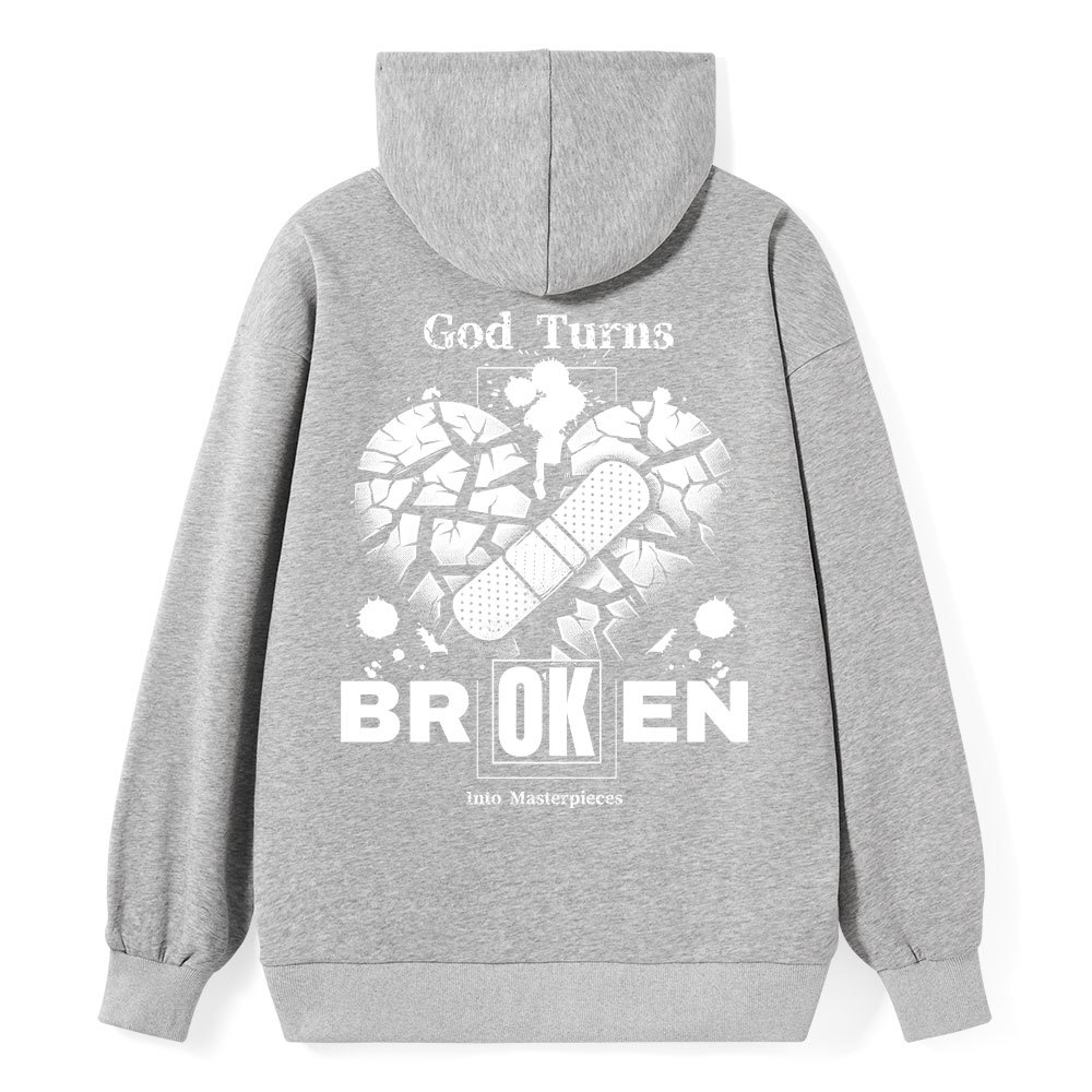 Broken Classic Christian Hoodie