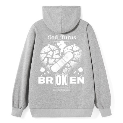 Broken Classic Christian Hoodie