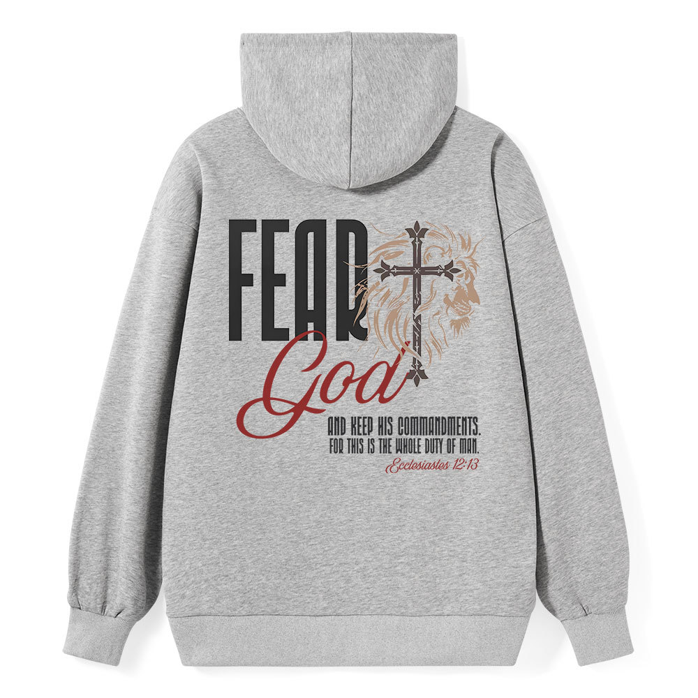 Fead God Classic Christian Hoodie