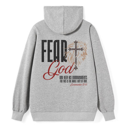 Fead God Classic Christian Hoodie