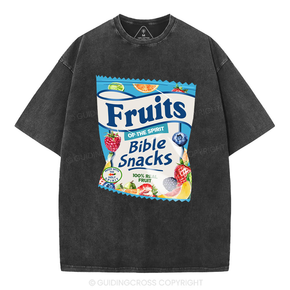 Fruit Of The Spirit Christian Washed T-Shirt