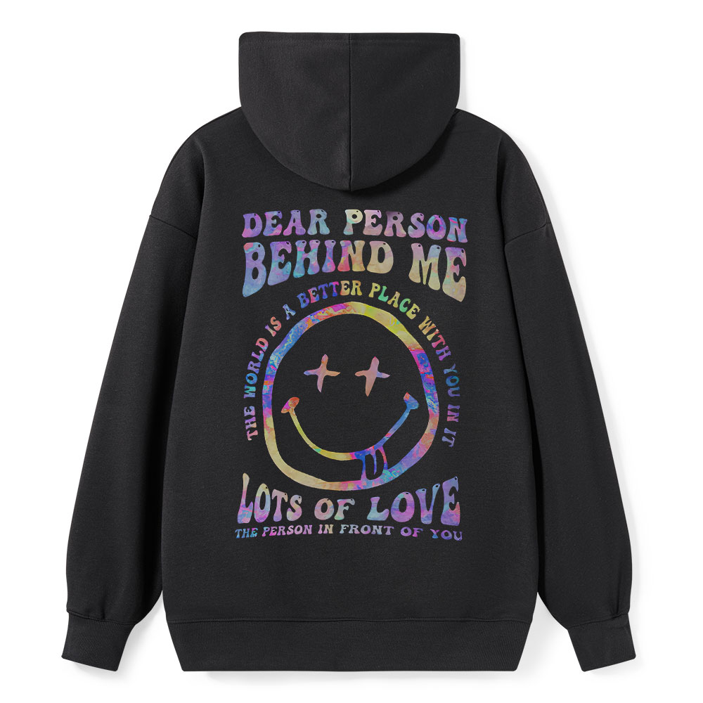 Dear Person Behind Me Classic Christian Hoodie