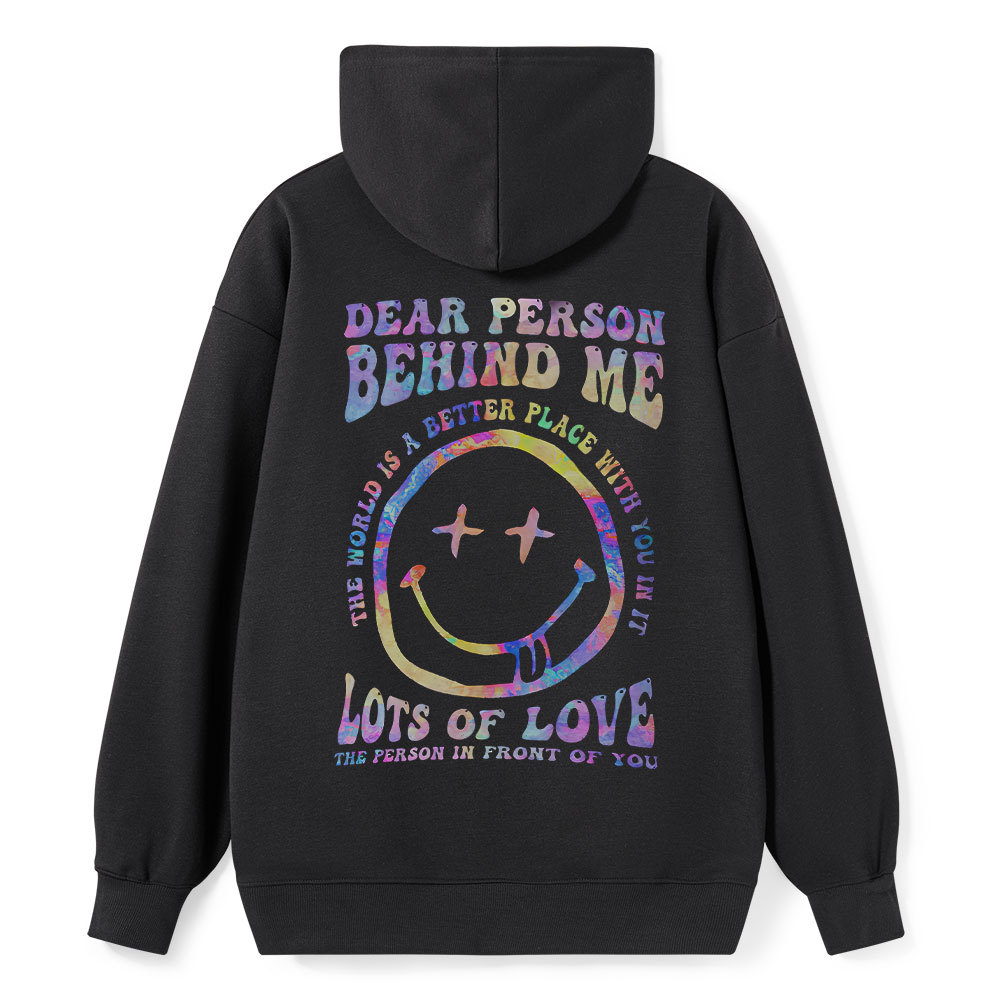Dear Person Behind Me Classic Christian Hoodie