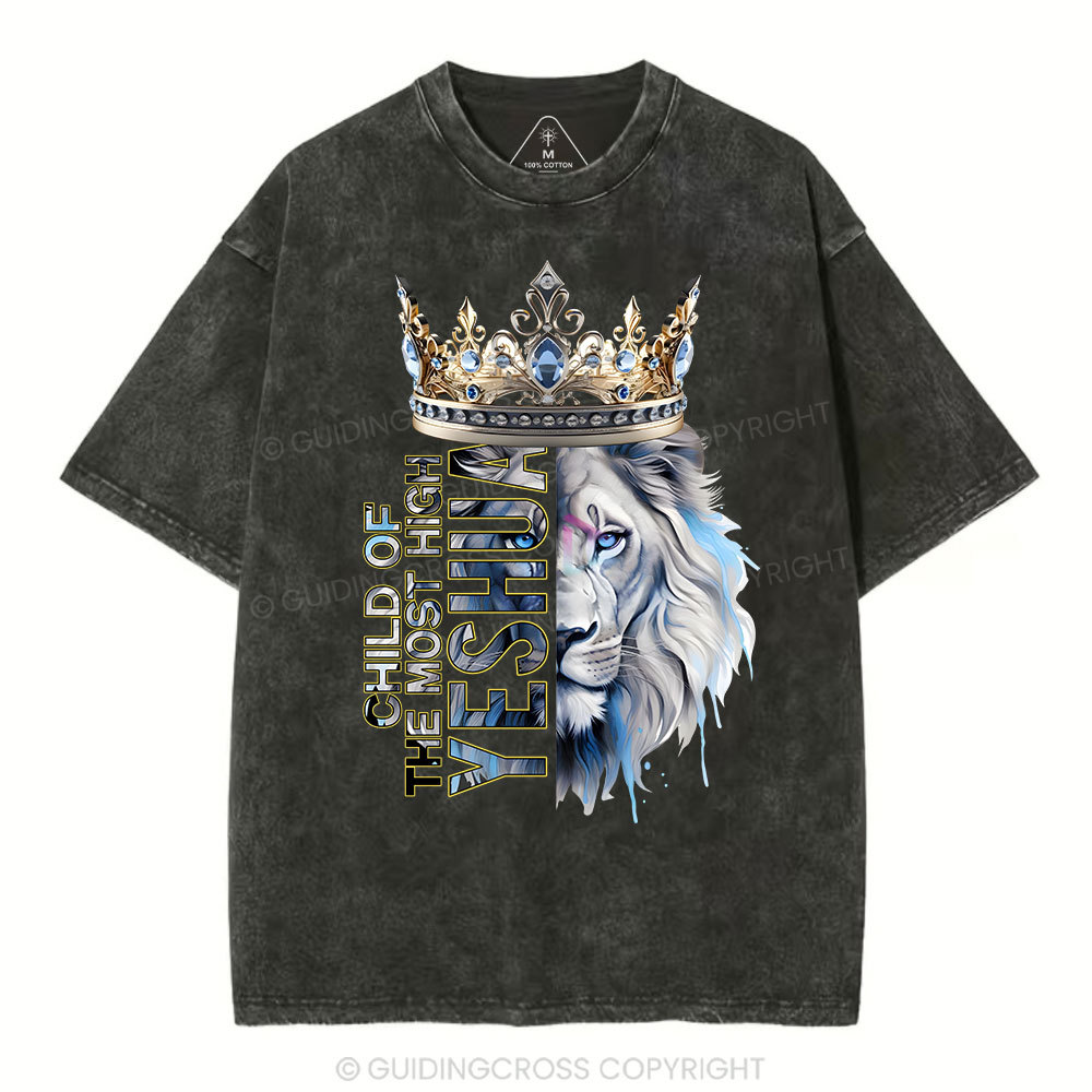 Child Of The Most High Christian Washed T-Shirt