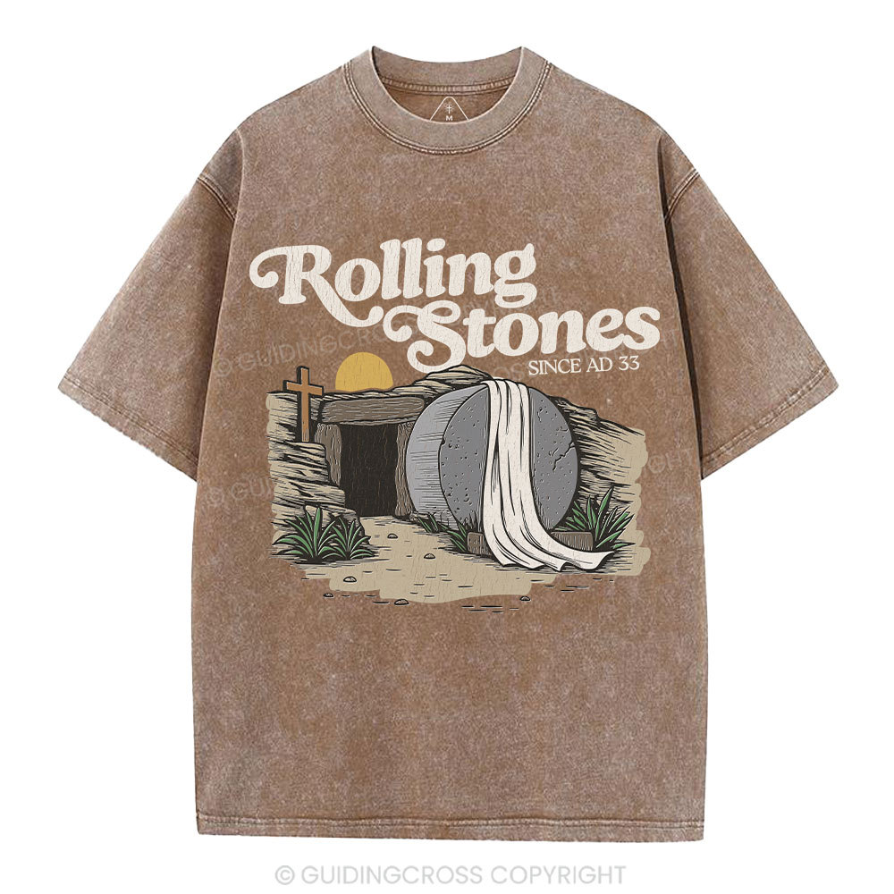 Rolling Stone Christian Washed T-Shirt