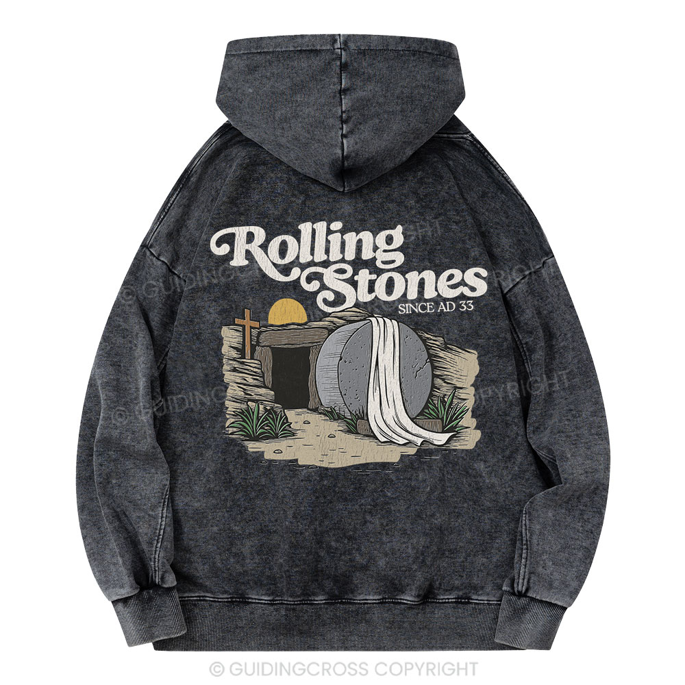 Rolling Stone Christian Washed Hoodie
