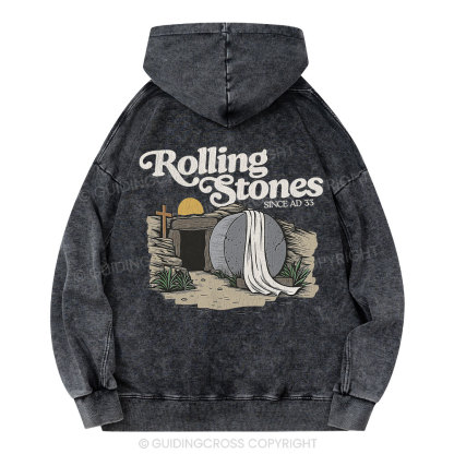 Rolling Stone Christian Washed Hoodie