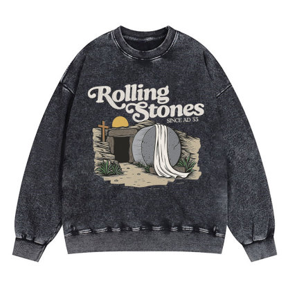 Rolling Stone Christian Washed Sweatshirt