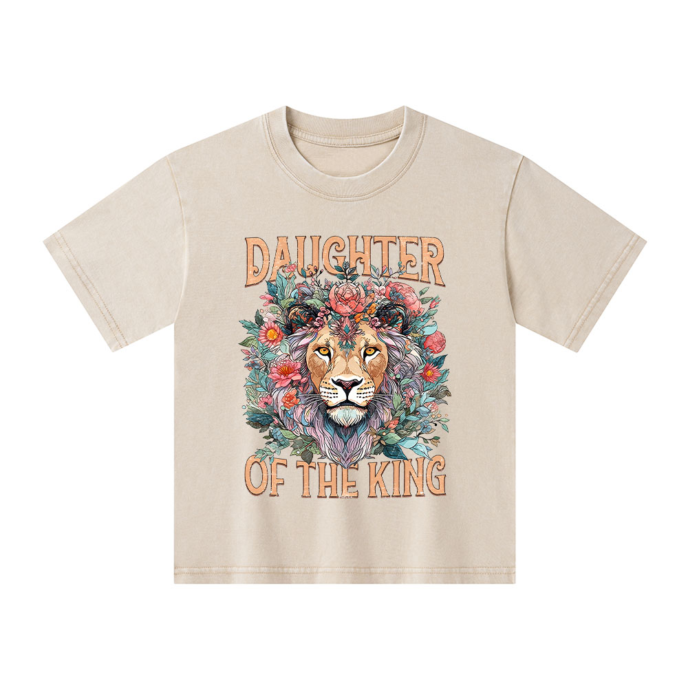 Daughter Of The King Kid Washed T-Shirt