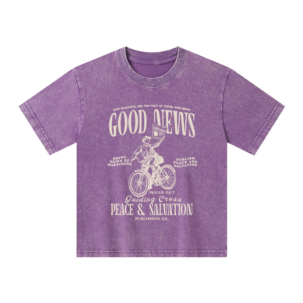 Good News Kid Washed T-Shirt