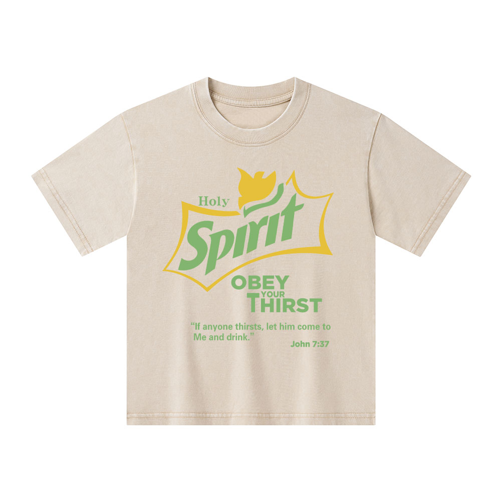 Holy Spirit Kid Washed T-Shirt