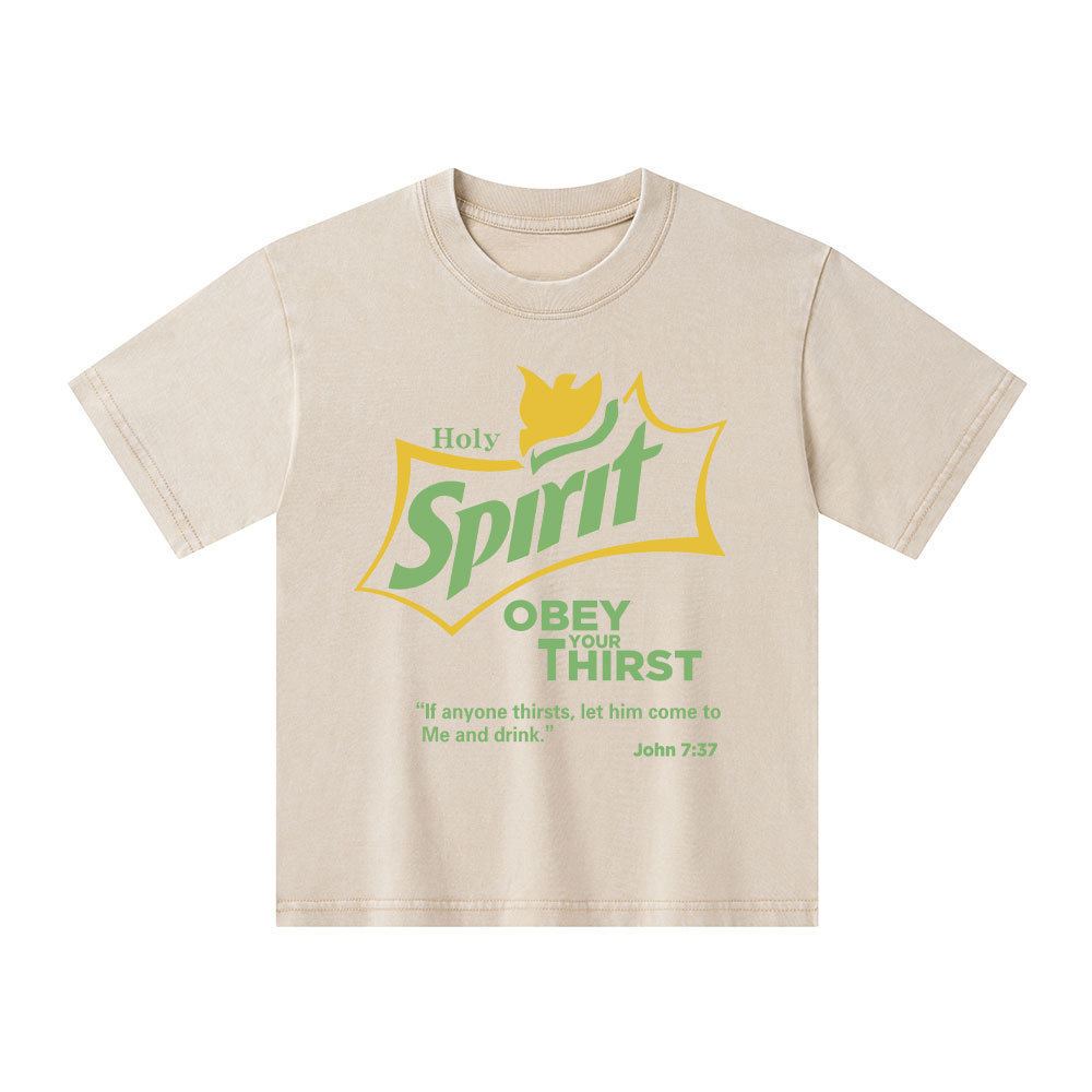 Holy Spirit Kid Washed T-Shirt