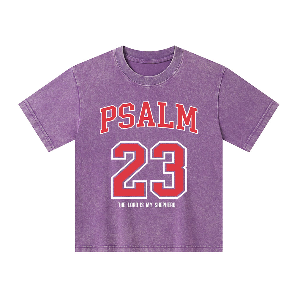 Psalm 23 Kid Washed T-Shirt