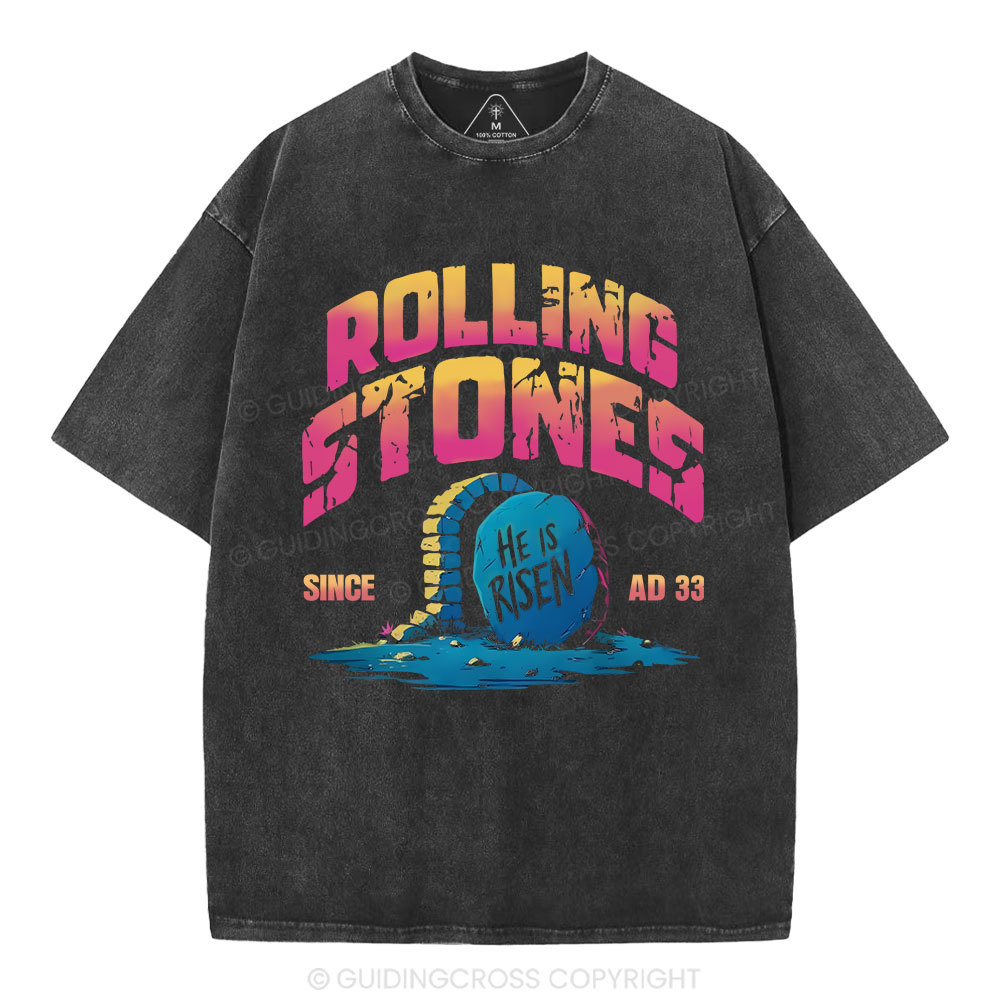 Rolling Stone Trend Christian Washed T-Shirt
