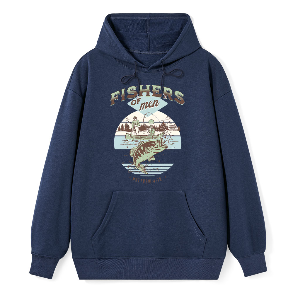 Fishers Of Men Matthew 4:19 Christian Hoodie Sale - GuidingCross