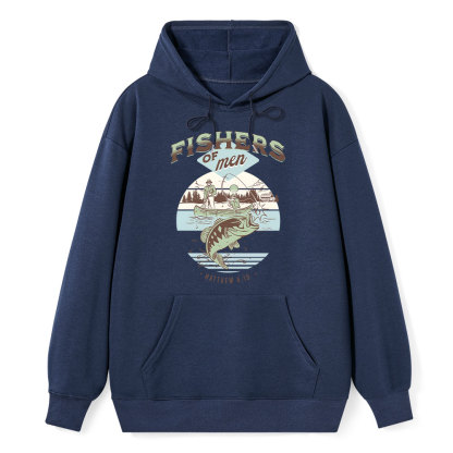 Fishers Of Men Matthew 4:19 Christian Hoodie
