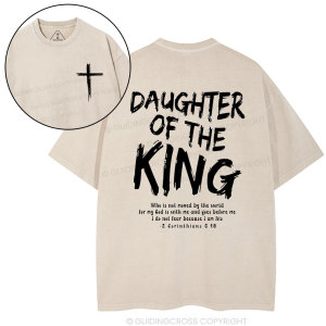 Image of Daughter Of The King Christian Washed T-Shirt