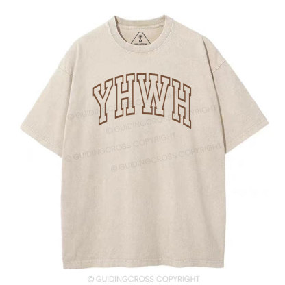 Yhwh Unisex Christian Washed T-Shirt