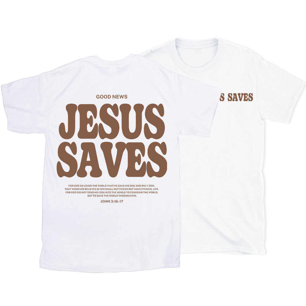 Jesus Saves Christian T-Shirt