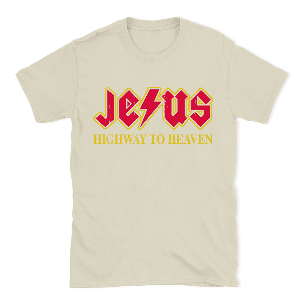 Jesus Highway To Heaven Christian T-Shirt