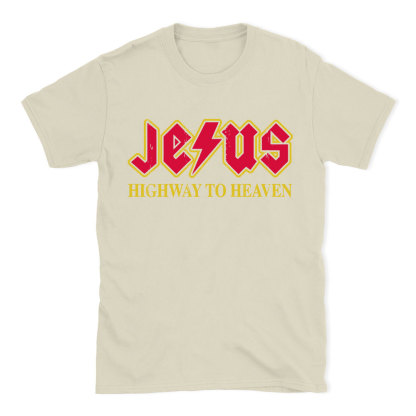 Jesus Highway To Heaven Christian T-Shirt