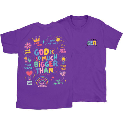 God Is Bigger Christian T-Shirt