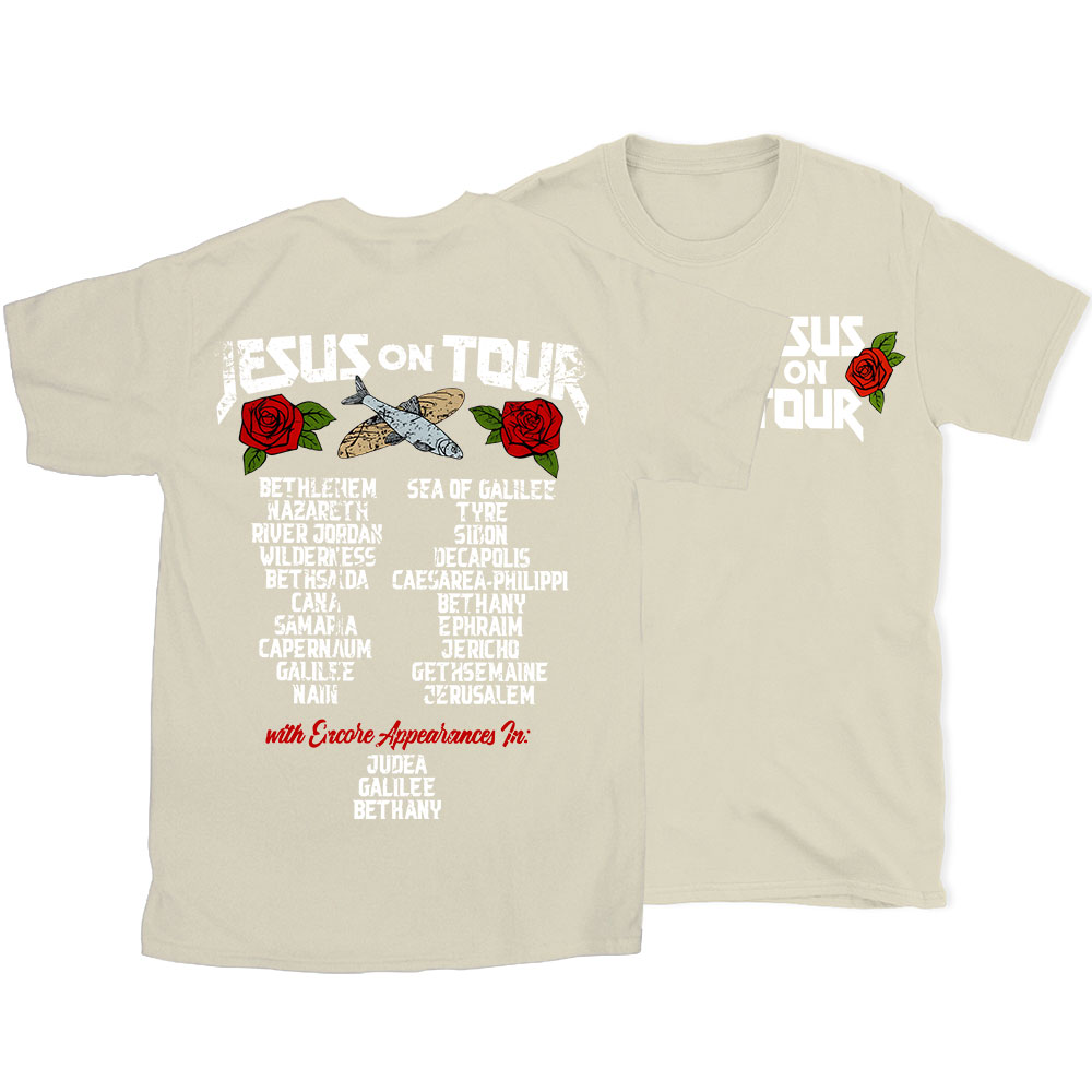 Jesus On Tour Christian T-Shirt