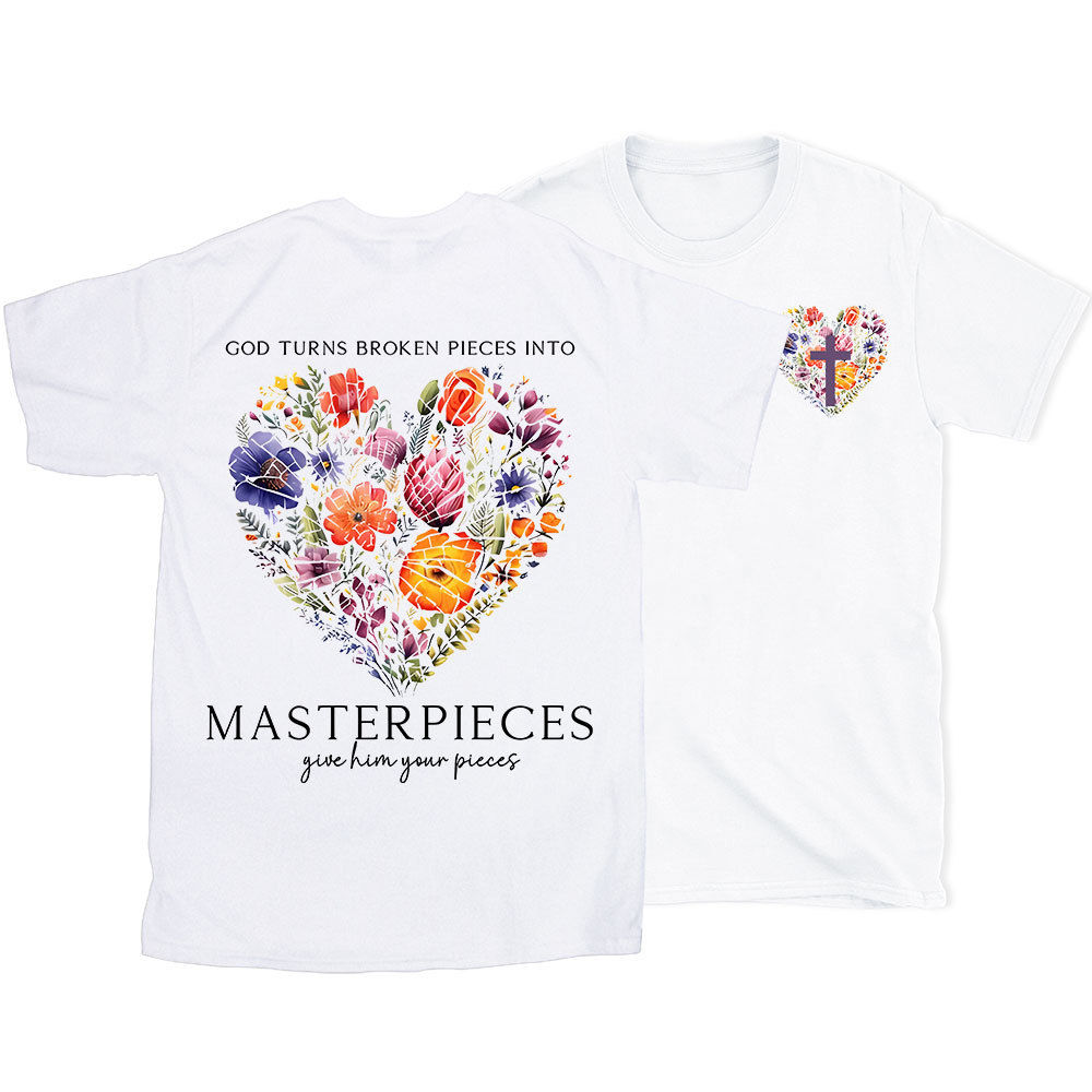 Masterpices Give Him Your Pieces Christian T-Shirt